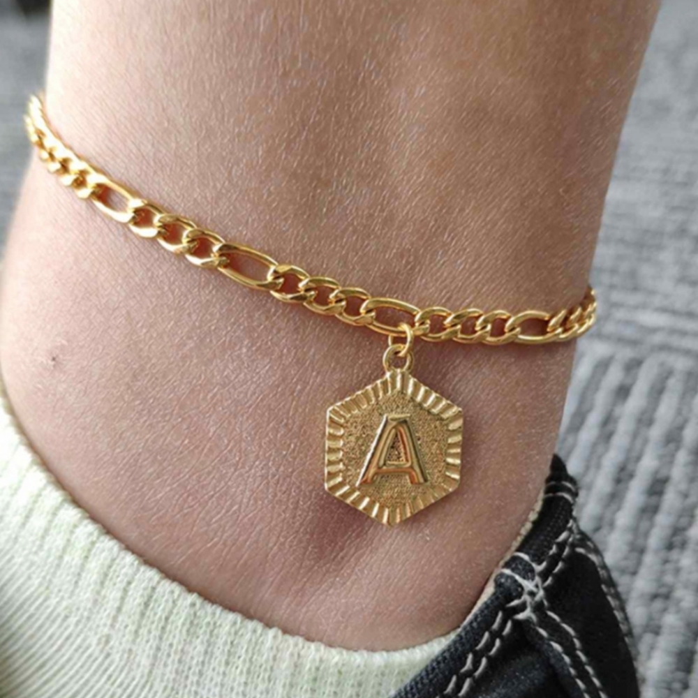 Inital anklet